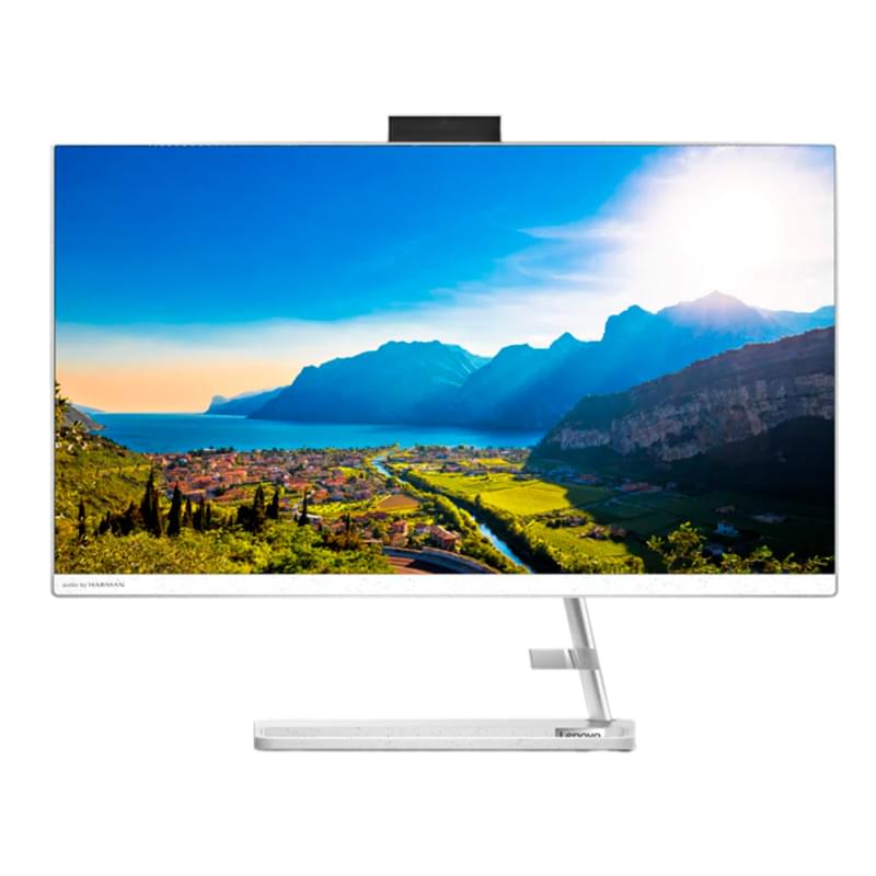 МОНОБЛОК Lenovo IdeaCentre AIO 3 24ALC6  RYZEN 7 5700U 1.8G/8Gb/SSD 512Gb/ 23.8FHD /Цвет Белый