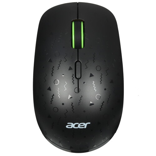 Мышь Acer OMR307 черный оптич. 1600dpi беспров. USB 4but (ZL.MCECC.022)