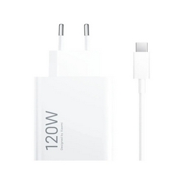 Адаптер питания, Xiaomi, 120W HyperCharge Combo (Type-A), ( в комлпекте кабель Type-c), 100-240В, 50/60 Гц, 1,7 А, 5 В - 3 В / 9 В - 3 А / 11 В - 6 А 