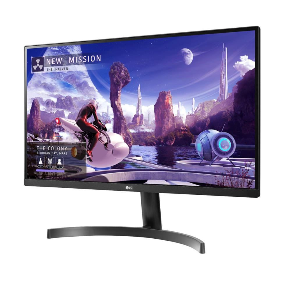 Монитор 27" LG 27QN600-B.ARU 2560x1440 IPS 75Hz 5мс 300 кд/м2 1000:1 1xHDMI 1xDP Черный