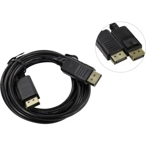 Кабель DisplayPort Cablexpert CC-DP-6, 1.8м, 20M/20M, черный, экран, пакет