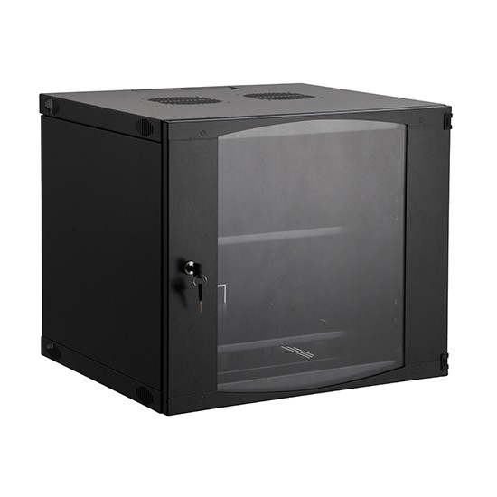 Шкаф серверный, SHIP, EW5412.100, EW серия, 19'' 12U, 540*450*593 мм, Ш*Г*В, IP20, Чёрный