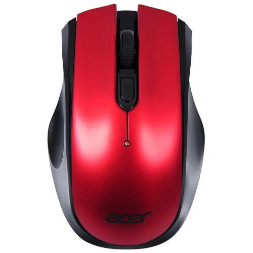 Мышь Acer OMR032 черный/красный оптич. 1600dpi беспров. USB 4but (ZL.MCEEE.009)