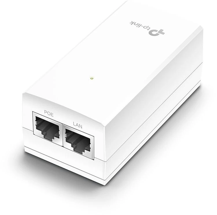 Инжектор 24VDC Passive PoE GbE Tp-Link POE2412G <1 порт 10/100/1000 Мбит/с (разъём RJ45), 24VDC Passive PoE 12W, пластиковый корпус>