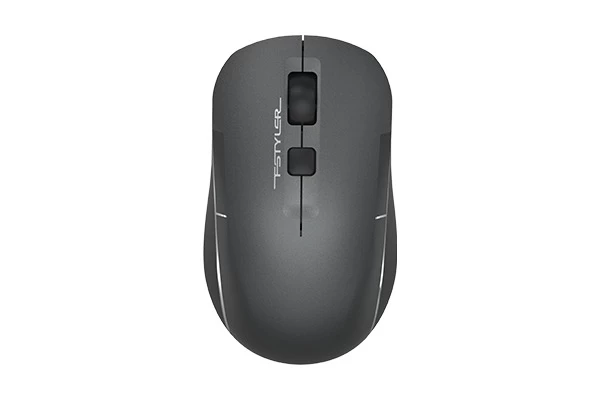 Мышь беспроводная A4tech Fstyler FB26CSAir Smoky Grey <BT+2.4GHz, Li-Battery>