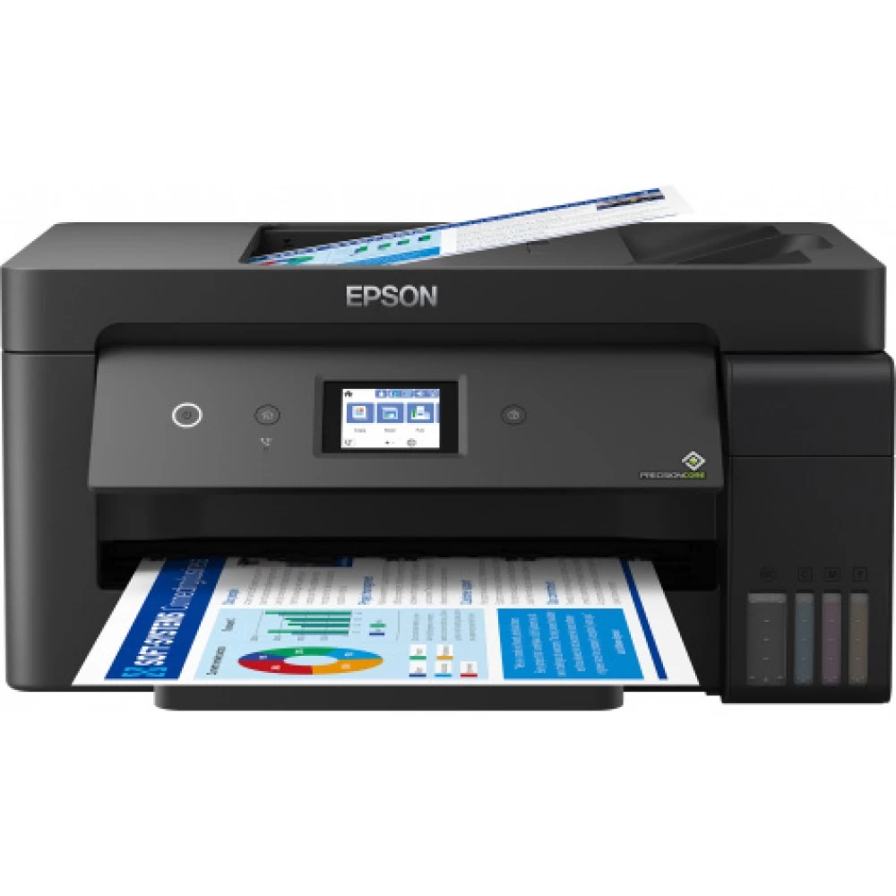 МФУ Epson L14150 фабрика печати  A3+/ Автоматическая двусторонняя печать/ FAX/ 4 ЦВЕТА / ORIGINAL