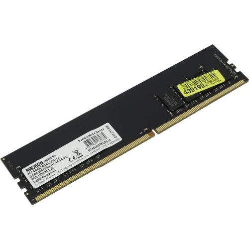 DDR4 AMD 8Gb 2666MHz AMD Radeon R7 Performance CL16 PC4-21300 288pin R748G2606U2S-U