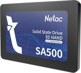 240 GB SSD Netac, NT01SA500-240-S3X, 240GB, SATA, 520/450Мб/с