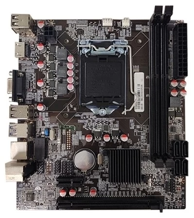 Мат.плата UDore B81/B85-KM LGA1150  PCI-E+Dsub+LAN SATA, 2xDDR3