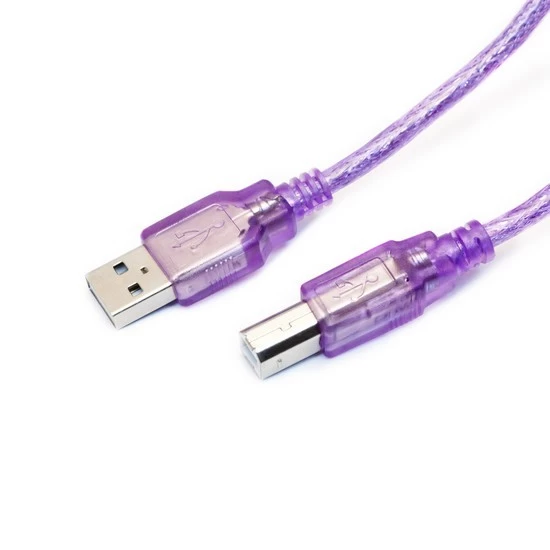 кабель, A-B, HP Original, A-B 1.8 м., Hi-Speed USB 2.0, Ферритовые кольца защиты, Работают со всеми принтерами и устройствами, всех производителей, По