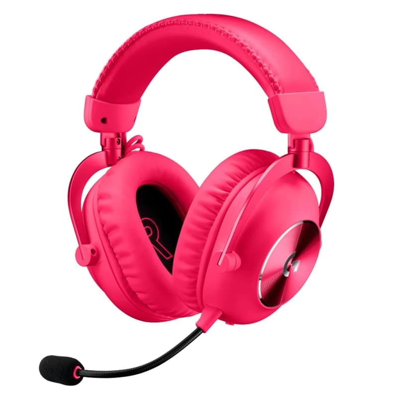 Беспроводные/проводные наушники Logitech PRO X 2 розовый 2023/ 981-001277/ 20000 Гц/ jack 3.5 мм/ PS4, PS5