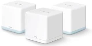 Домашняя Mesh Wi-Fi система GbE AC1200 Mercusys Halo H32G(3-pack) <AC1200 Домашняя Mesh-система Wi-Fi, 3-pack: 1 × Halo H30G + 2 × Halo H30, Скорость: