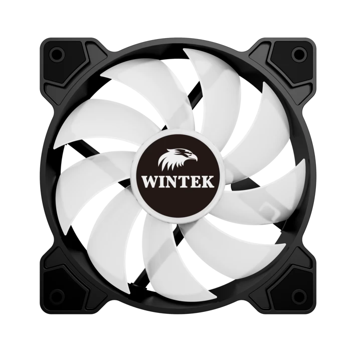 Вентилятор для корпуса Wintek SX-F214-B-12 , 12 см, 4 PIN MOLEX, NORMAL, Black (LC Knight)