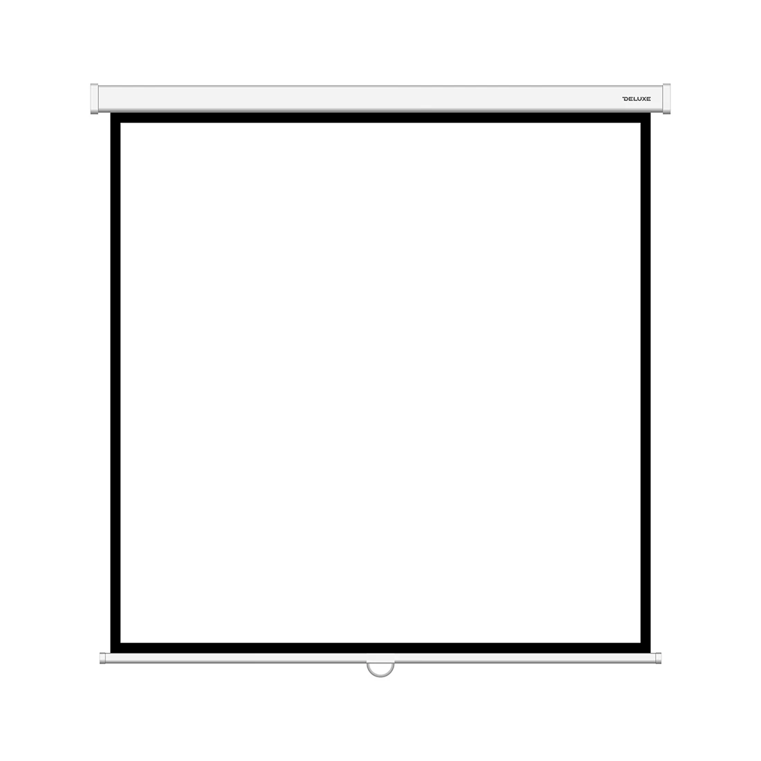 Экран для проекторов, Deluxe, DLS-M203x153W, Настенный, 203x153, Matt white, Белый