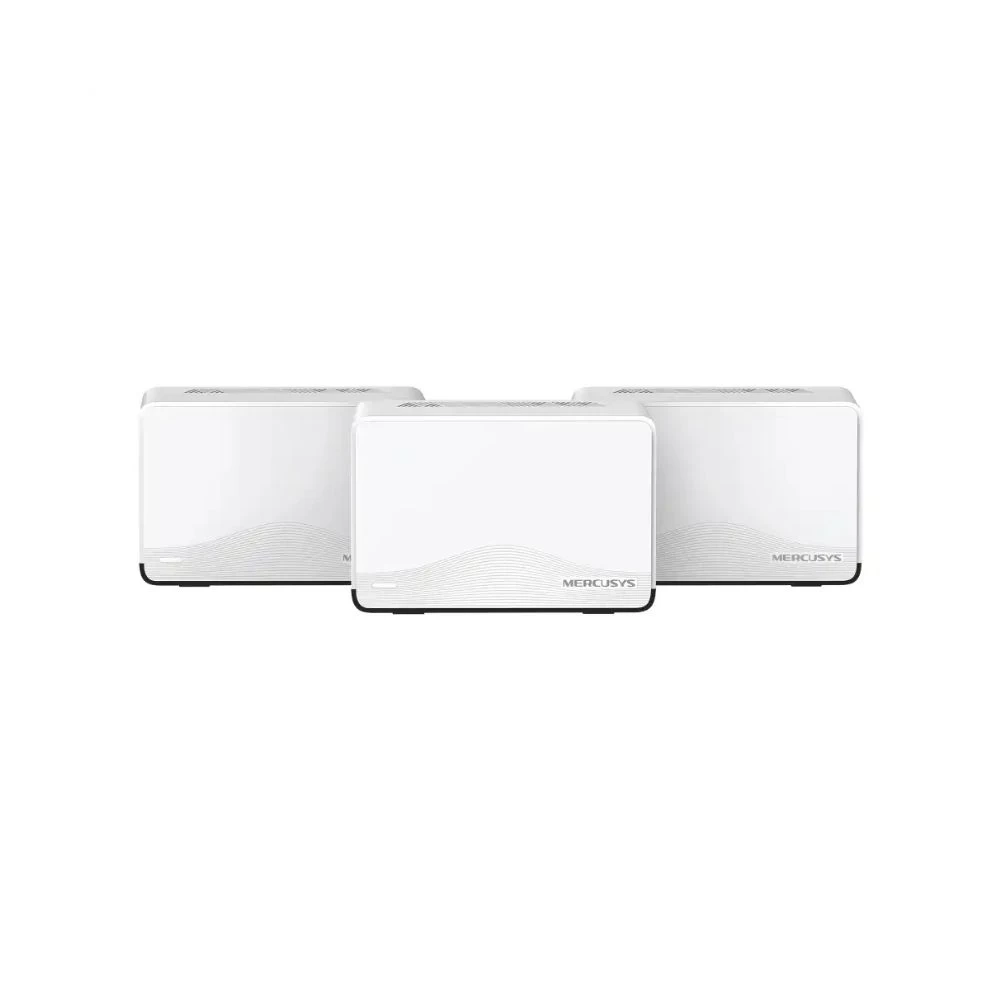 Домашняя Mesh Wi-Fi система GbE BE3600 Mercusys Halo H27BE(3-pack) Wi-Fi 7 "BE3600 Домашняя Mesh-система Wi-Fi 7 Скорость: 688 Мбит/с для 2.4 ГГц + 28