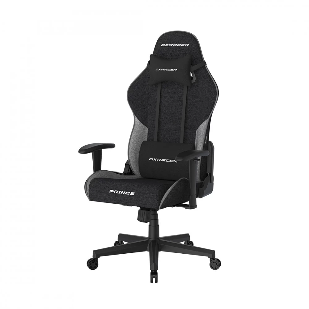 Игровое компьютерное кресло, DX Racer, GC/LPF24FBC/NG, Prince series, Грузоподъемность 90 кг, Ткань FBC, Вид наполнителя: губчатая пена высокой плотно