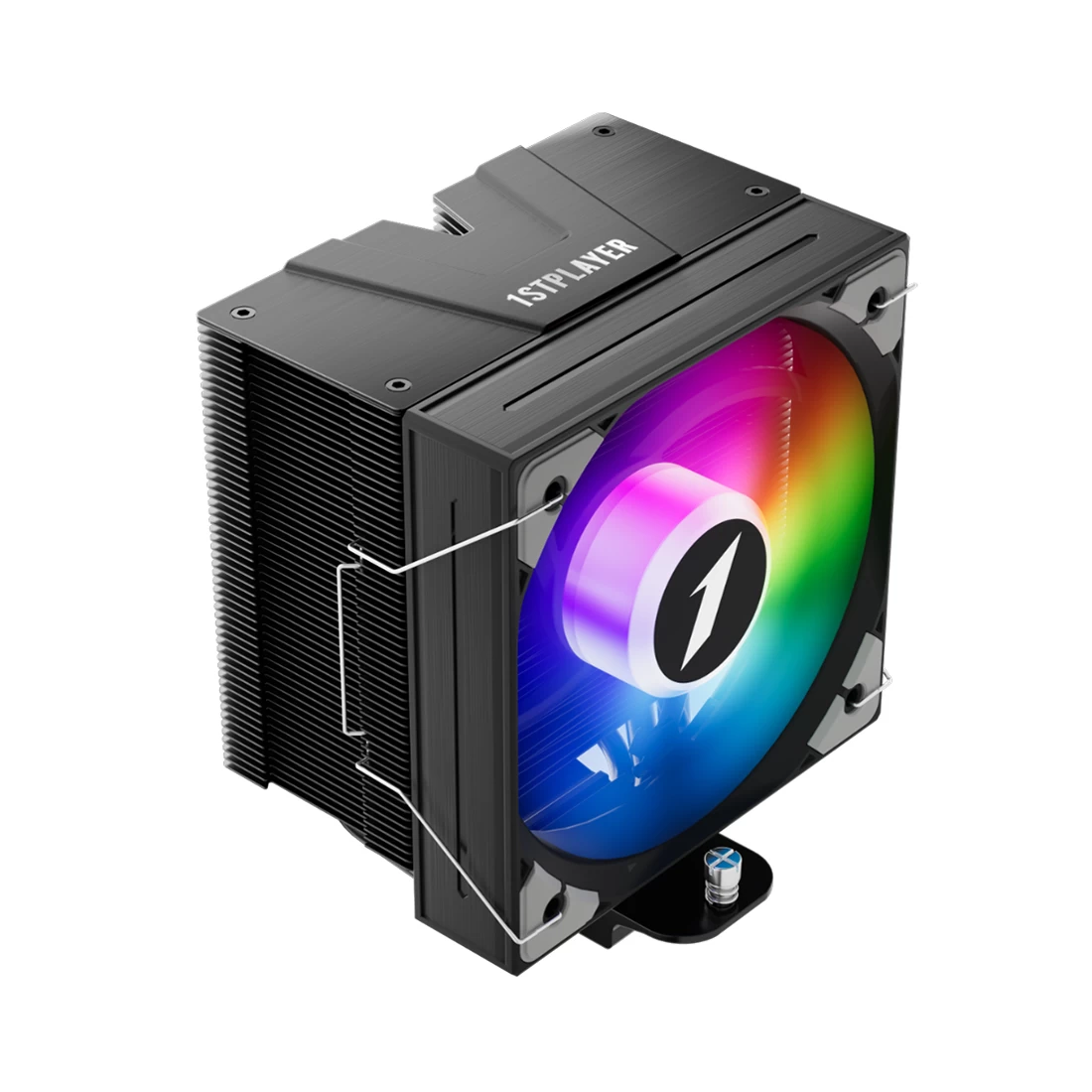 Кулер для процессора, 1STPLAYER, PS130, INTEL: 115x/1200/1700, AMD: AM4/AM5, TDP 220W, 1*130мм, 500-1600 об/мин, 32.3 дБа, 77.97CFM, 3-pin ARGB/4-pin 