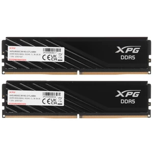 DDR5 ADATA 32 Gb KIT 16GBx2 6000MHz CL36 ADATA LANCER BLADE [AX5U6000C3616G-DTLABBK] Black