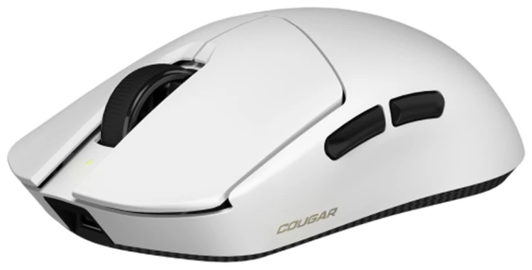 Мышь Cougar, Revenger Pro 4K, Игровая, Оптическая 26000 dpi, 7 кнопок, Беспроводная, USB, Белая