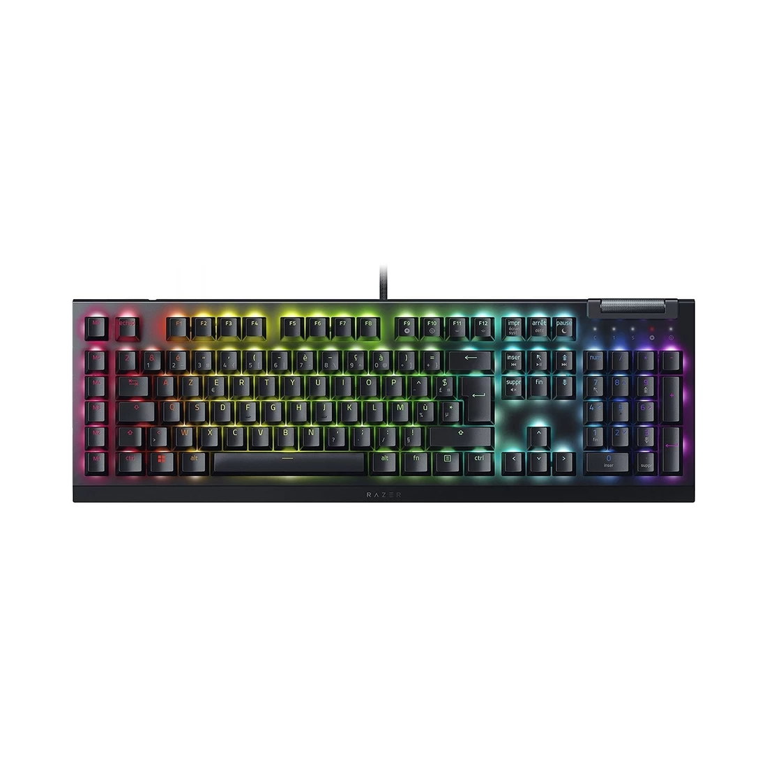 Клавиатура, Razer, BlackWidow V4 X, RZ03-04700800-R3R1, Игровая, Механические переключатели Razer Green Mechanical Switch, Подсветка: Razer Chroma™ RG