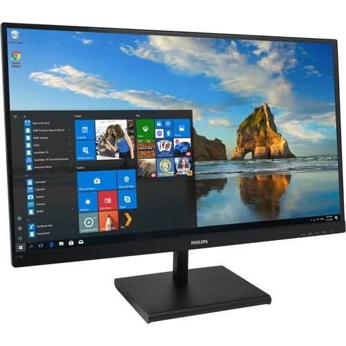 Монитор 27" PHILIPS 275E1S/01 IPS 75Hz 4ms 250cd/m 178/178 1000:1 1xDP 1xHDMI 1xD-SUB Black