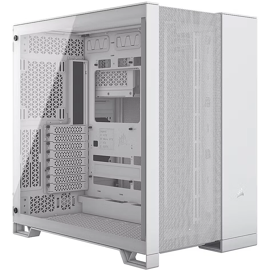 Корпус Corsair 6500D Airflow Tempered Glass Mid-Tower, White/CC-9011260-WW