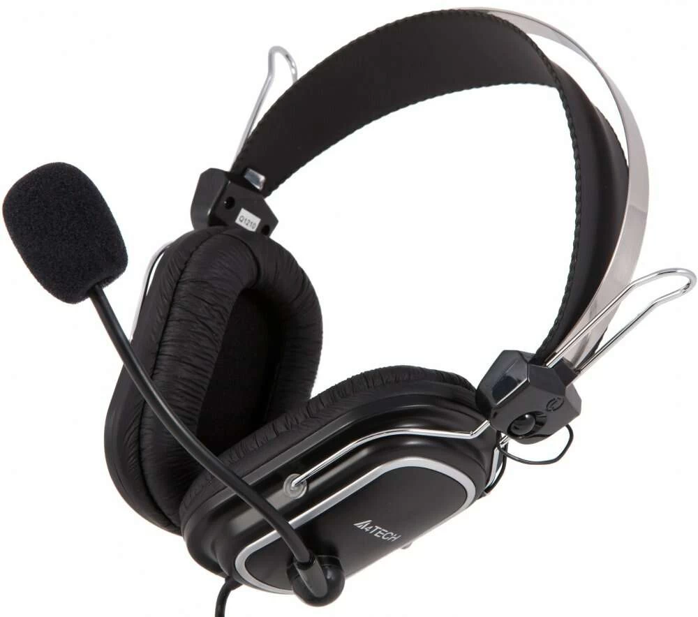 Наушники+микрофон A4tech HS-50 <20Hz-20kHz, 32 Om, 97dB, 2m>