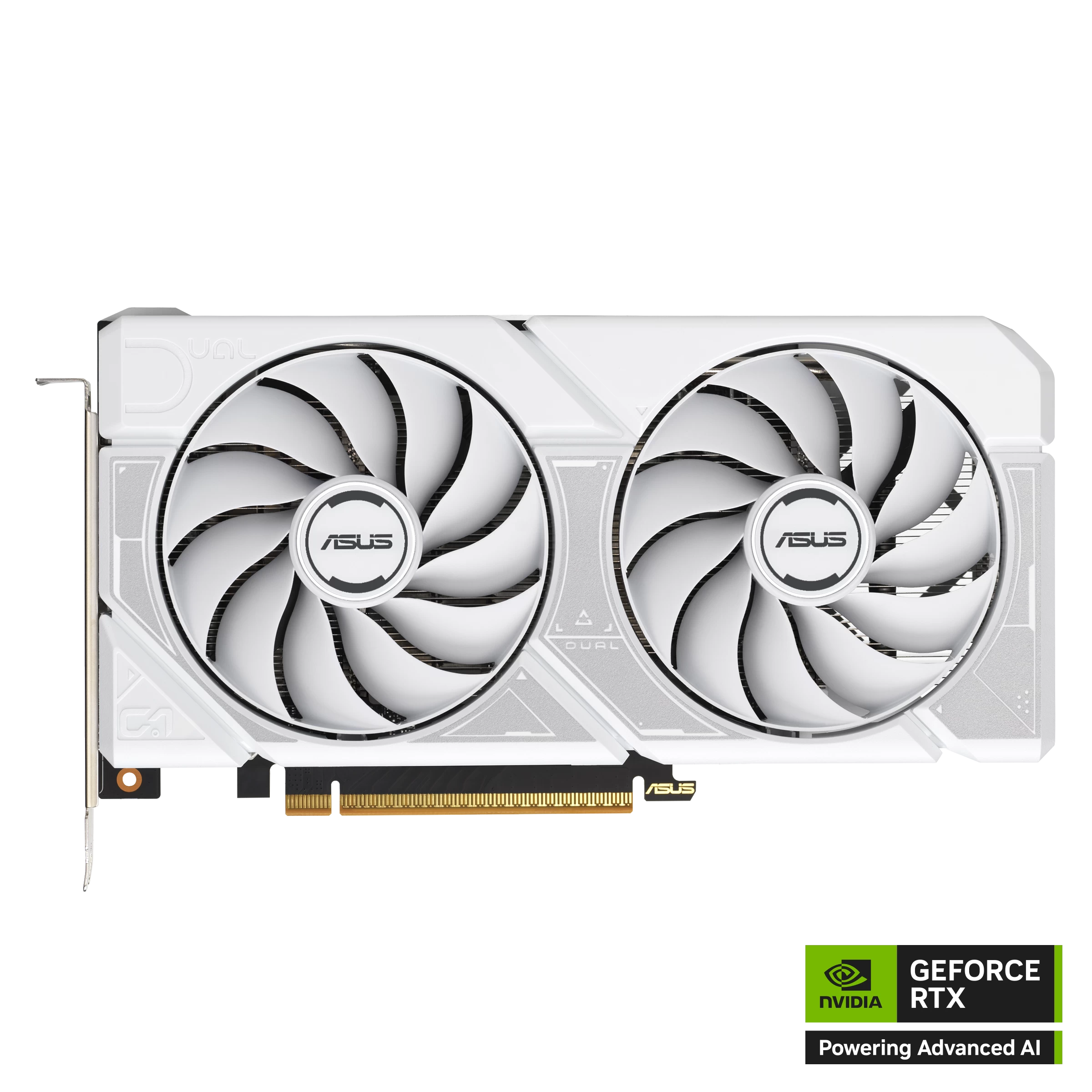 Видеокарта 8 Gb Asus RTX5060 8Gb, DUAL OC Edition White, GDDR7 HDMI 3xDP DUAL-RTX5060-O8G-WHITE