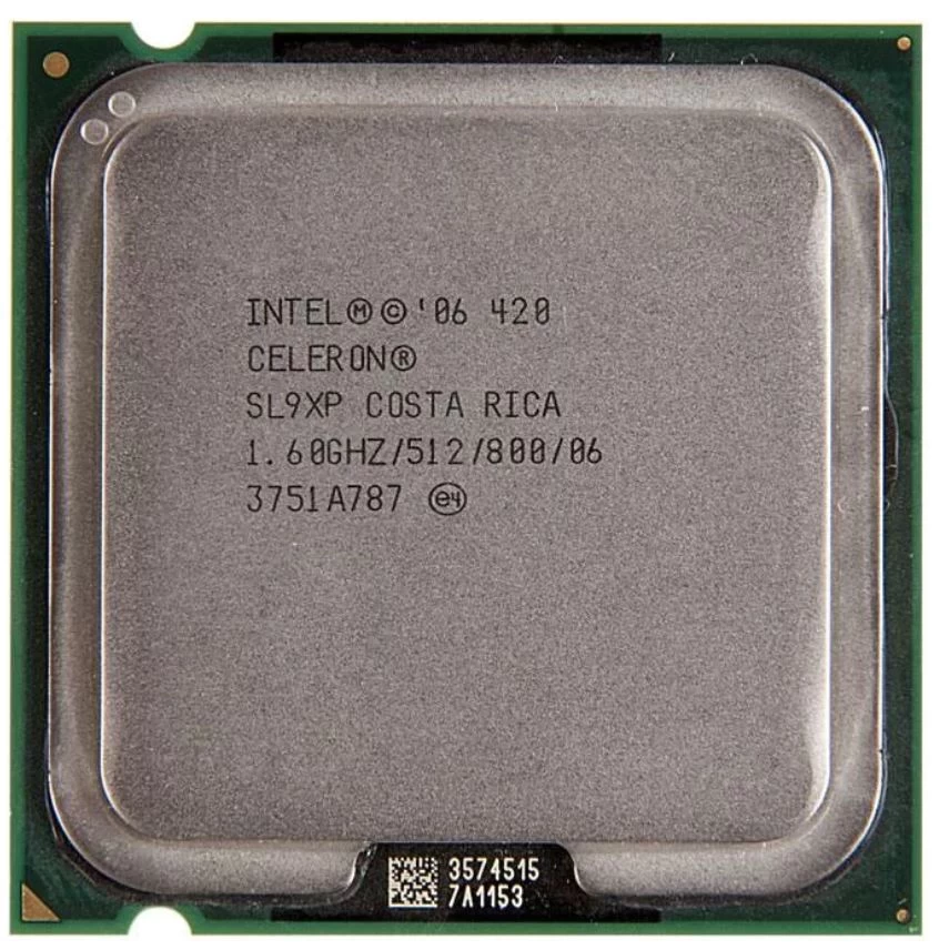 Процессор S-775 Celeron 420 1.6 Ghz, 512 Kb, oem