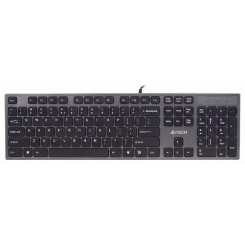 Клавиатура, A4tech KV-300H USB, Grey/ Black, 2 порта USB 2.0