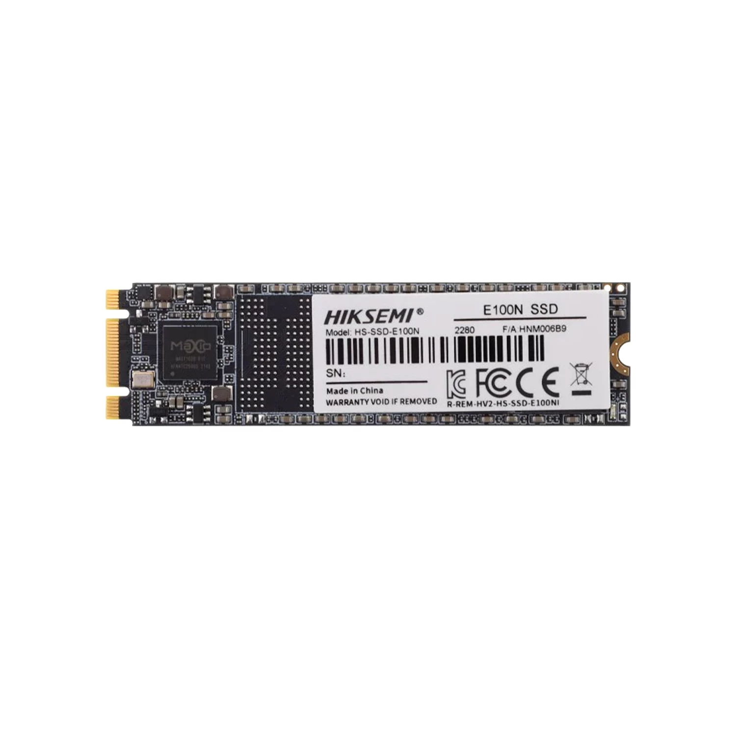 128 GB SSD M.2 SATA HikSemi (Hikvision), HS-SSD-E100N 128G, 128 GB ,SATA 6Gb/s