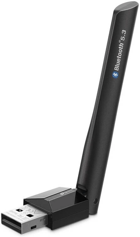 USB адаптер Адаптер USB Bluetooth с увеличенным радиусом действия TP-LINK UB500 Plus <Bluetooth 5.3 Nano USB-адаптер с внешней всенаправленной антенно
