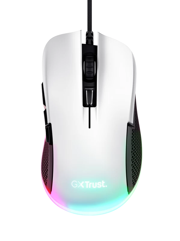 Мышь игровая Trust GXT 922W YBAR 24730 белый