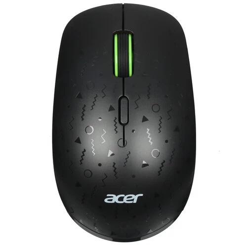 Мышь Acer OMR307 черный оптич. 1600dpi беспров. USB 4but (ZL.MCECC.022)