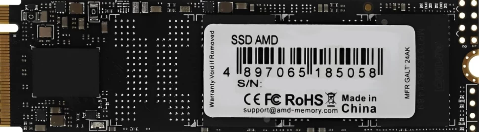 500 GB M.2 PCIe AMD RADEON R3 Series M.2 PCIe 3.0 R3300/W2200 R3MP30512G8 Retail