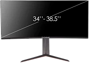 Мониторы с диагональю от 34" до 38.5" дюймов
